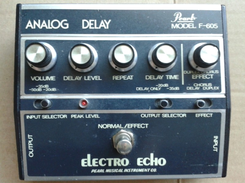 Pearl F605 Electro Echo Analog Delay