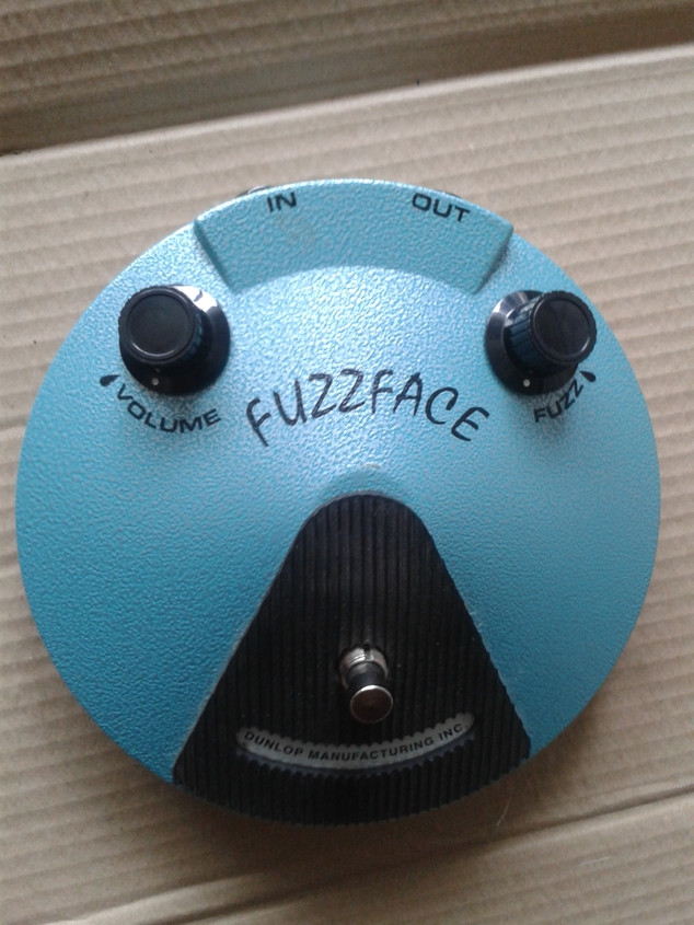 お気に入りの fuzzface JH-F1 グリーンリペイント silicon BC108 ...