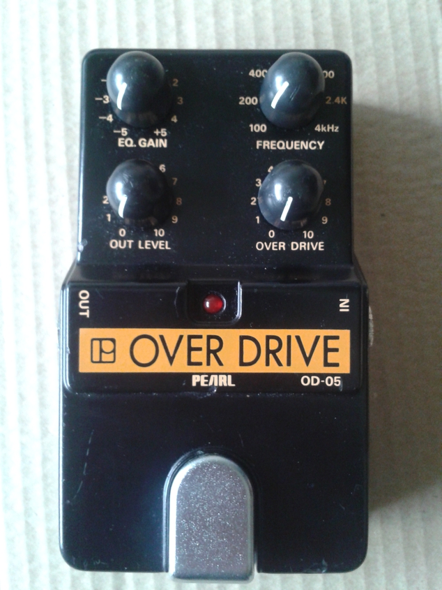 超特価お得Pearl パール OD-05 OVER DRIVE ギター用 エフェクター 中古 O6463366 オーバードライブ