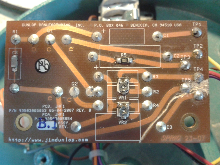 Dunlop fuzz face serial numbers