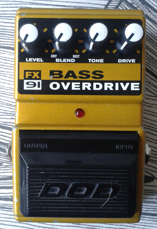 DOD FX91 Bass Overdrive