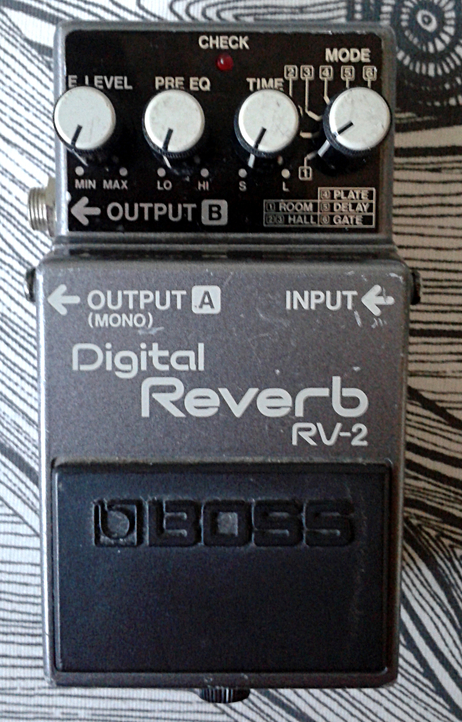 Boss RV-2 Digital Reverb