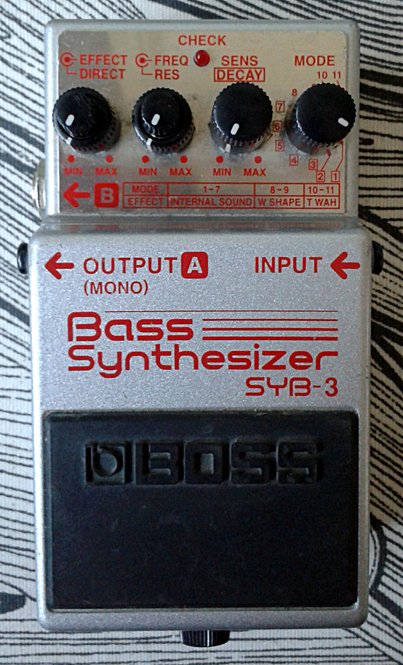 Boss SYB-3 Bass Synthesizer