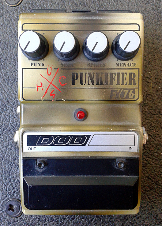 DOD punkifier fx76 一番人気物 - ギター