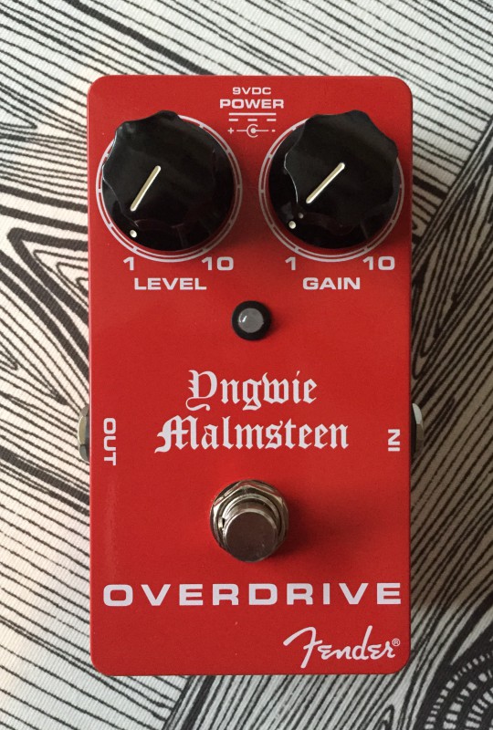 Fender Yngwie Malmsteen signature overdrive